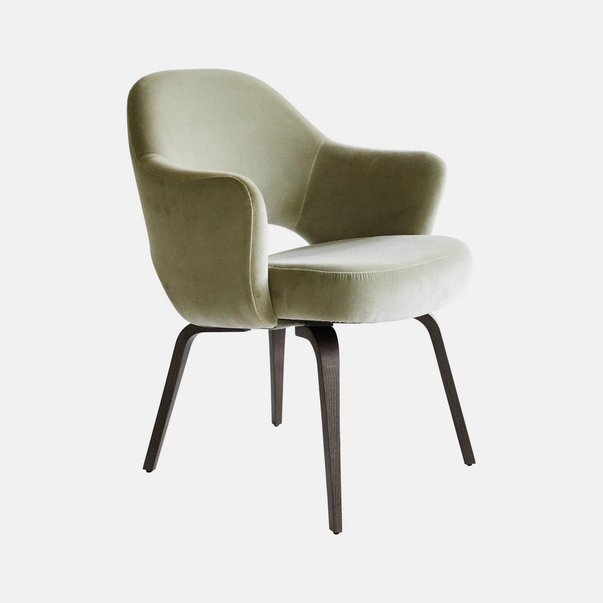 knoll-eero-saarinen-conference-armchair-velours-mint-eiken-grijs-001shop