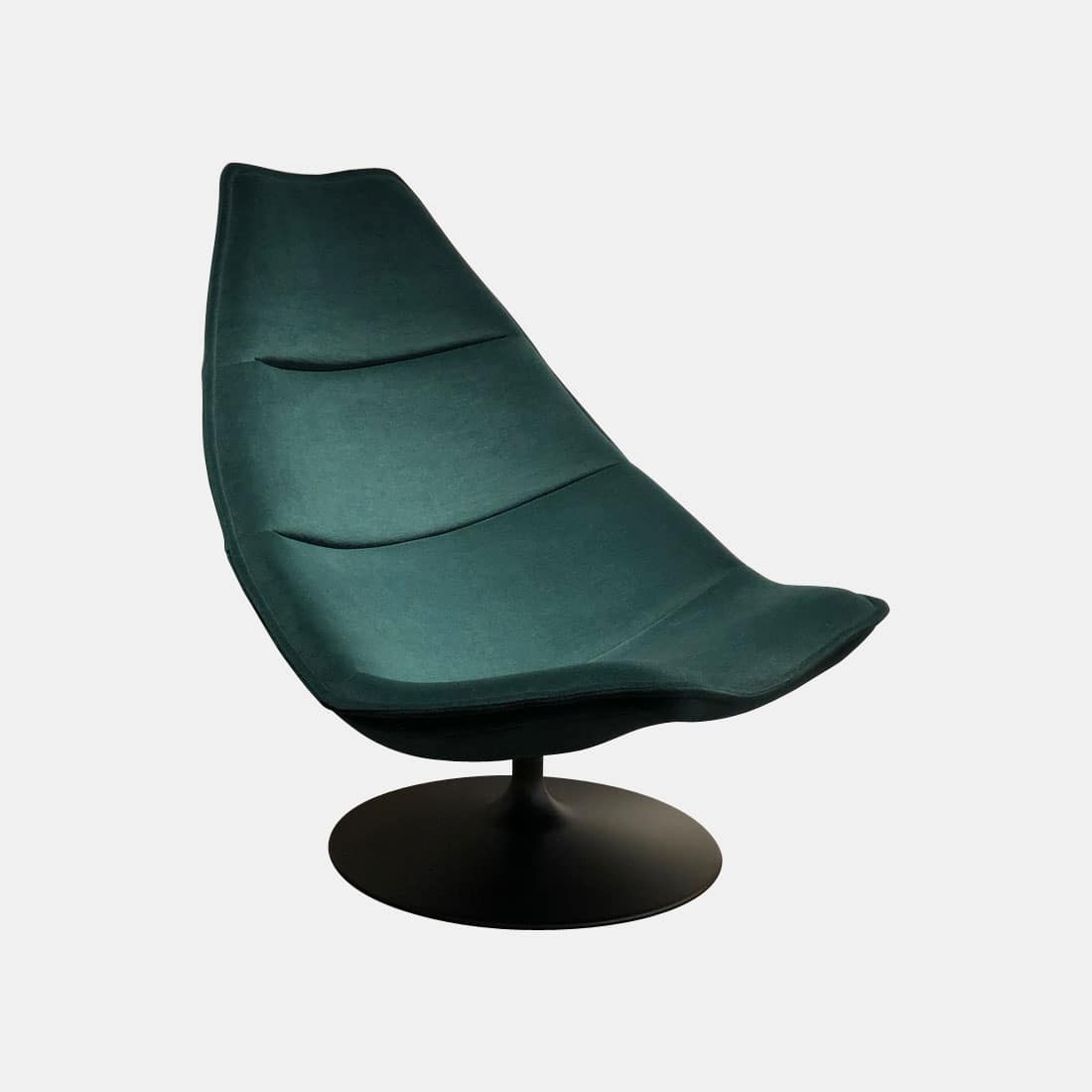 artifort-geoffrey-david-harcourt-f585-kvadrat-gentle-2-973-donkergroen-zwart-001shop