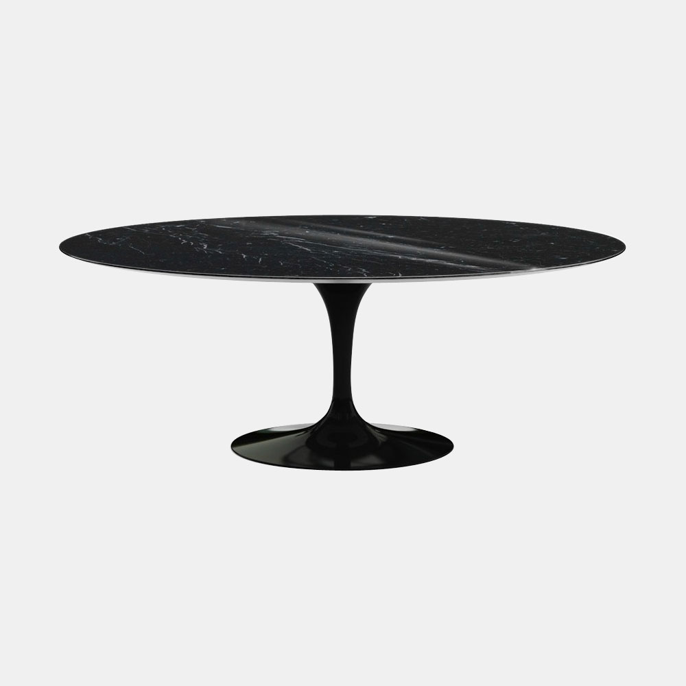 knoll-eero-saarinen-saarinen-dining-table-ovaal-198-sahara-noir-marmer-glanzend-zwart-001shop knoll-eero-saarinen-saarinen-dining-table-ovaal-198-sahara-noir-marmer-glanzend-zwart-001shop